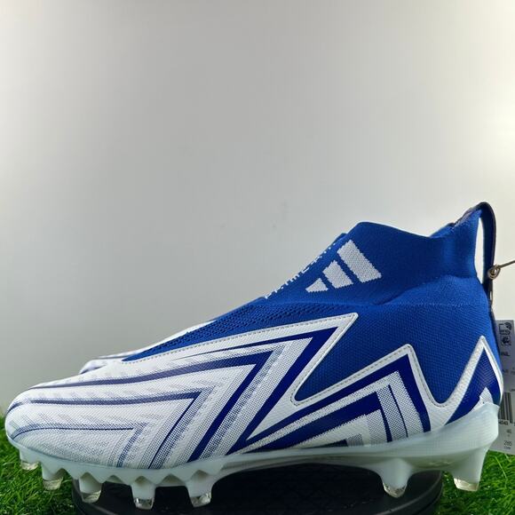 Adidas Freak Ultra 23 Inline Men Size 11.5 Blue White Football Cleats GW4171 NEW - Picture 2 of 8